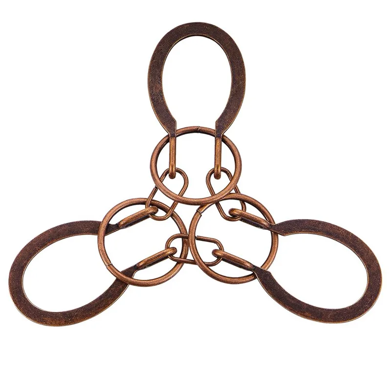 Metal Horseshoe Cast Puzzle Game Lock Disentanglement Unlock Interlock Toy Magic Trick Mind IQ Logic Test Kids Adults Challenge