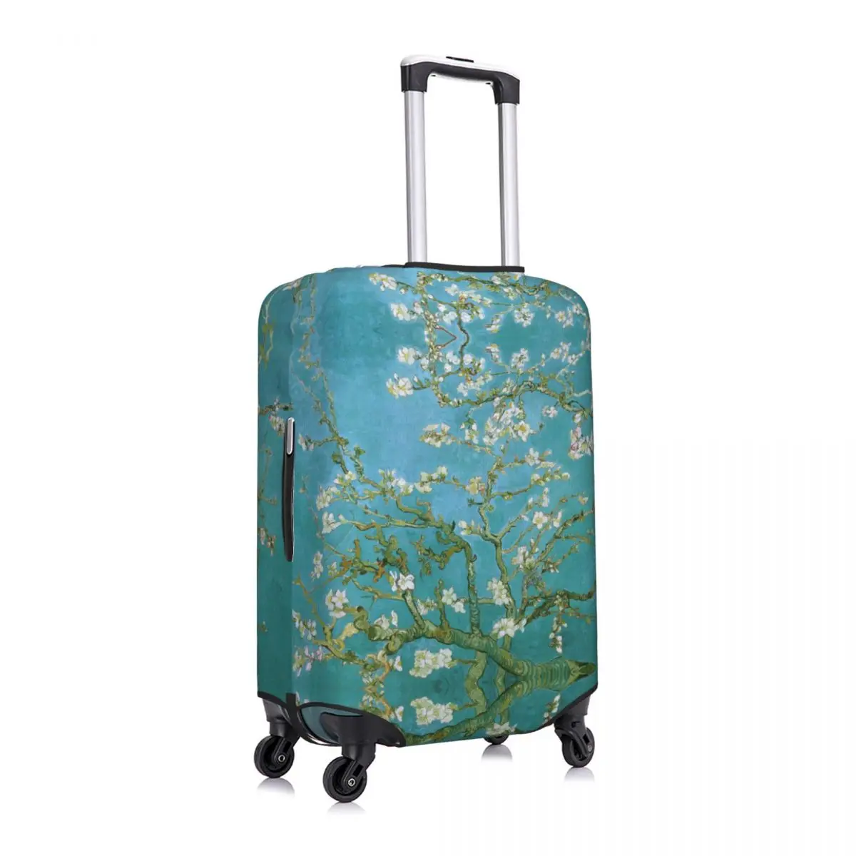 Flower Oil Painting Suitcase Cover Luxury Brand Business Protection Vacation Fun Luggage Case