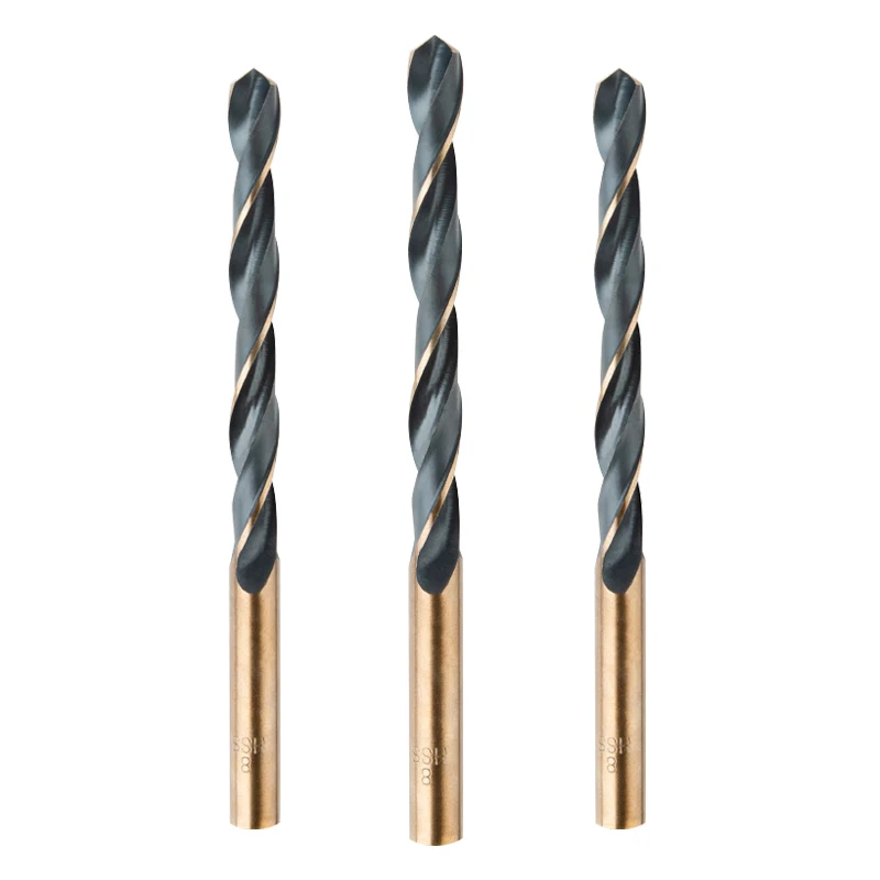 M2 Cobalt HSS Twist Drill Bit Straight Shank Drill Bit Hole Cutter Power Tools For Metal Stainless Steel Drilling Metalworking