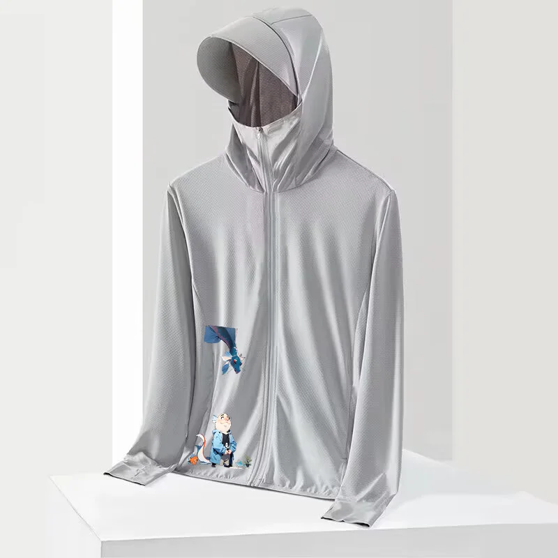 

Casual Loose Summer New Sle Hong Kong Sle INS Faion Brand Sun Protection Clothing Daily Trend Outerwear for Teenagers