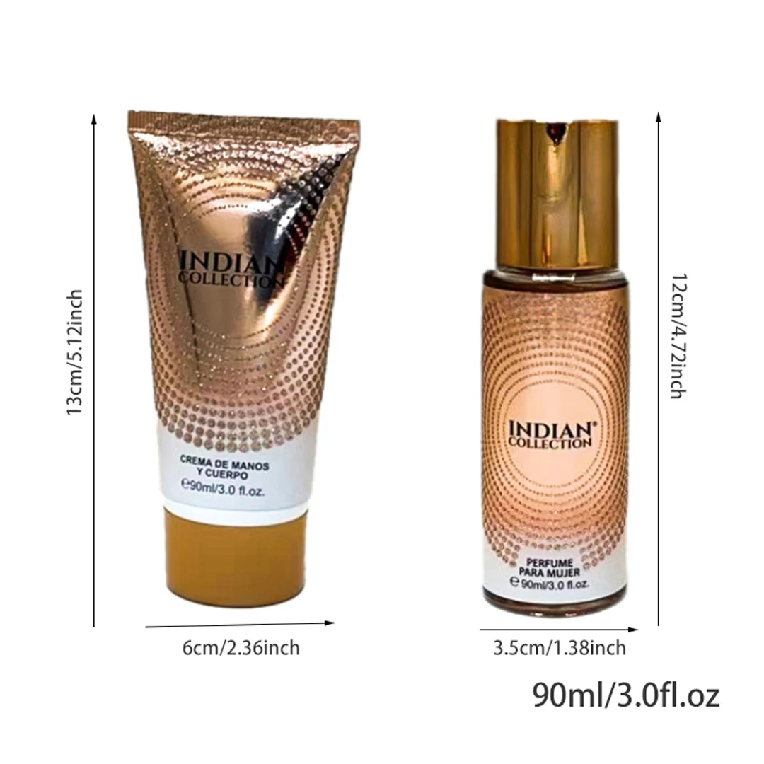 Conjunto de loção corporal perfume 3,0 onças 3,0 onças, frasco extra grande, perfume de parceiro íntimo, perfume de longa duração, fragrância de longa duração,