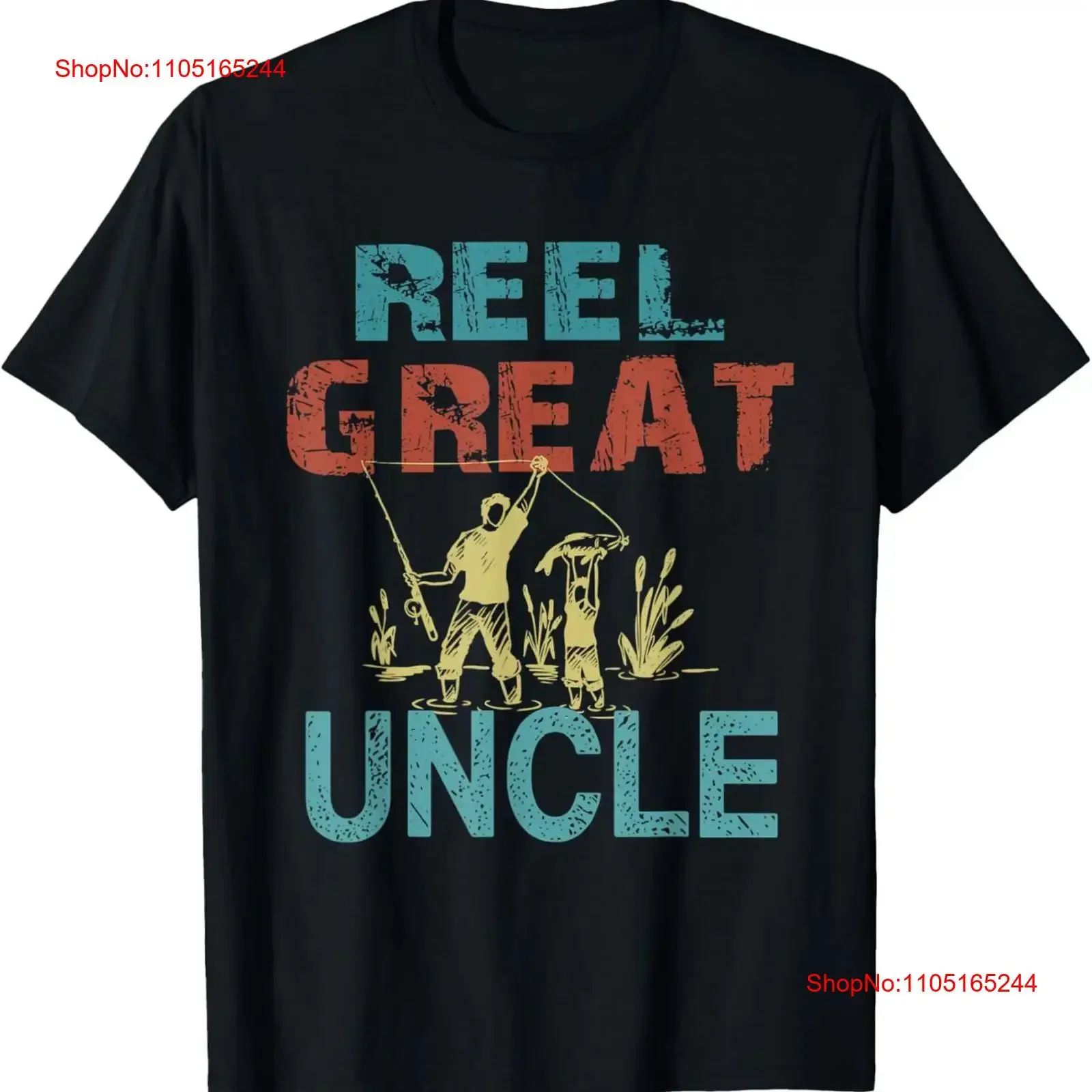 Carretel masculino grande tio legal pesca vovô retro t camisa vintage lavado gráfico macio homme confortável topo para uso diário