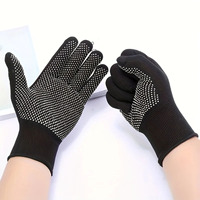 1 pair/3 pairs/5 pairs Men's and women's safety work gloves, gardening protection, anti slip and wear-resistant gloves