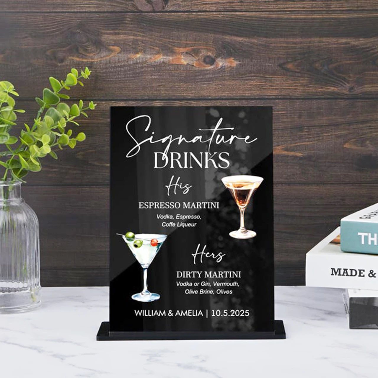 Targa per lui e per lei, matri - Cocktail Recipe Book recensione e prezzo
