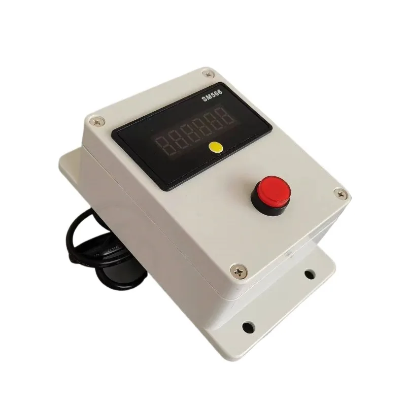 Hand Press Counter Lightweight Durable Clear Display Workbench Production Line Warehouse Digital Tally Counter Quick Count
