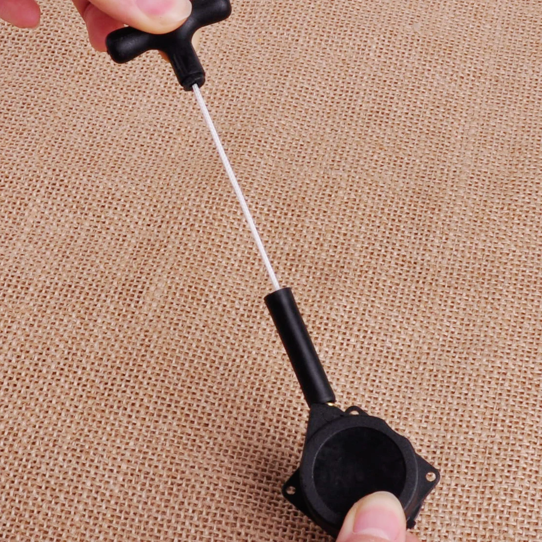 LETAOSK New New Black R020 Pull Starter Replacement Fit for VX16 18 SH21 Nitro Engine RC 1/10 Car