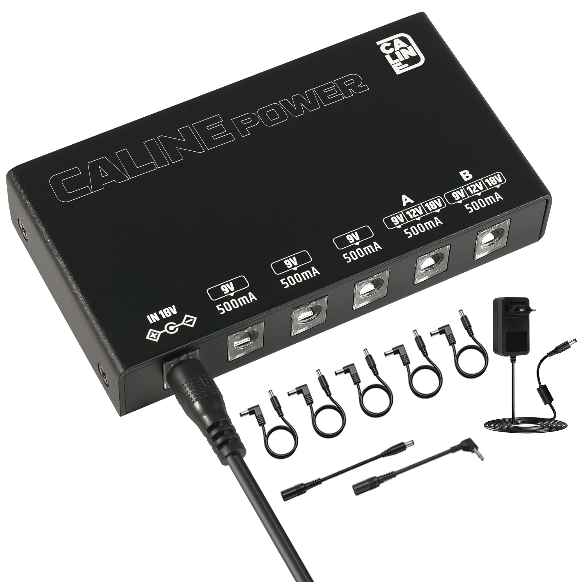 Caline CP-203+ Truly Isolated Power Supply for Guitar Effect Pedal