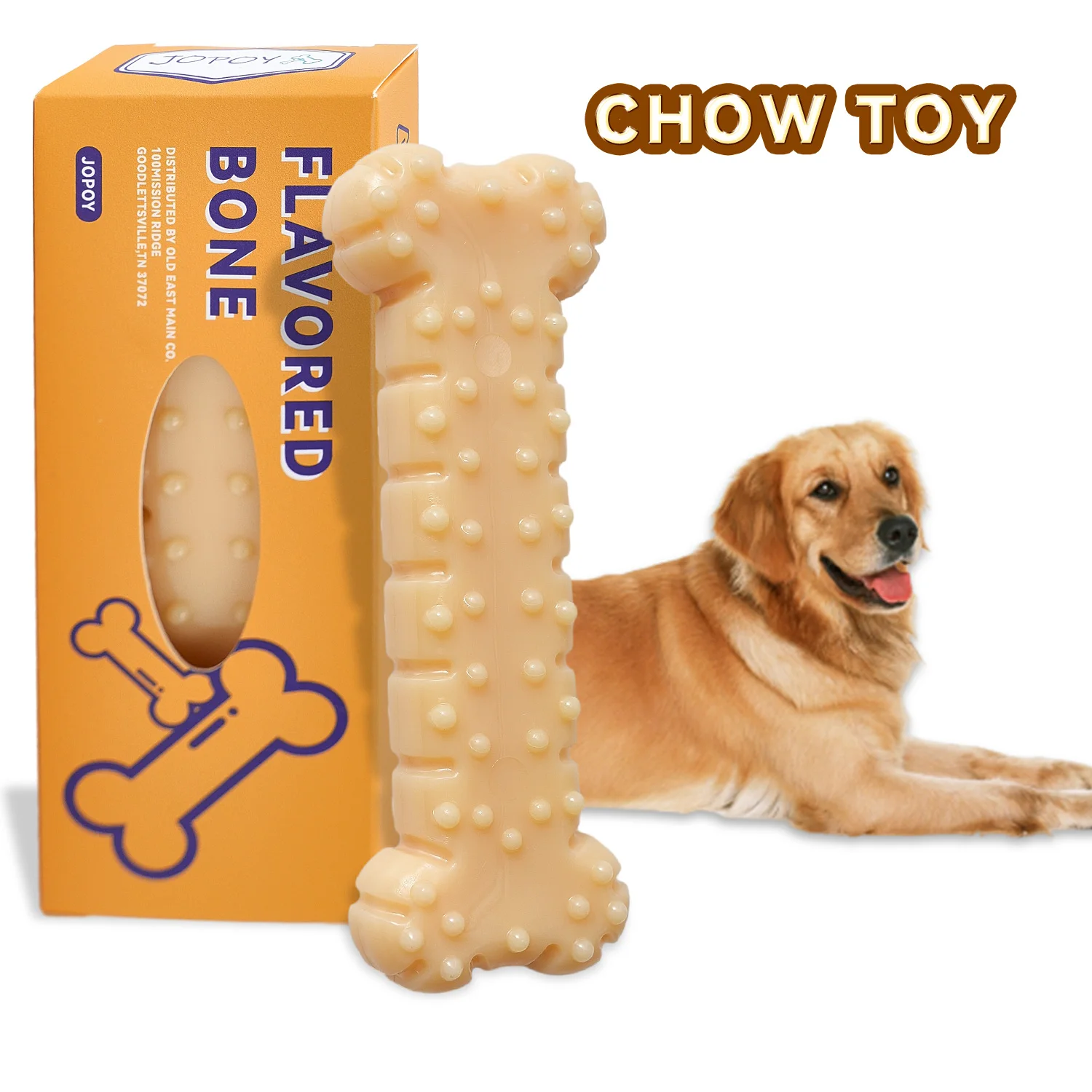 Dog Chew Toys Variety Triple Pack - Dog Toys for Aggressive Chewers - Indestructible Dog Bones for Small Dogs - Peanut Buter