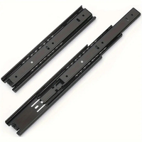 Heavy-duty slide rail with lockable drawer Industrial RV damping buffer tool box extra long Auxiliary Guide Rail Bracket DIY
