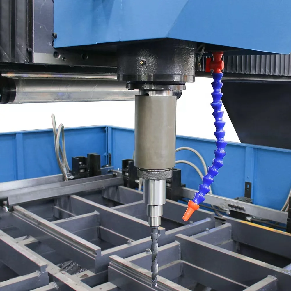 High Efficiency CNC Structural Steel Drill Machine 3000x1600 | Heavy-Duty Automatic Beam Drill Line