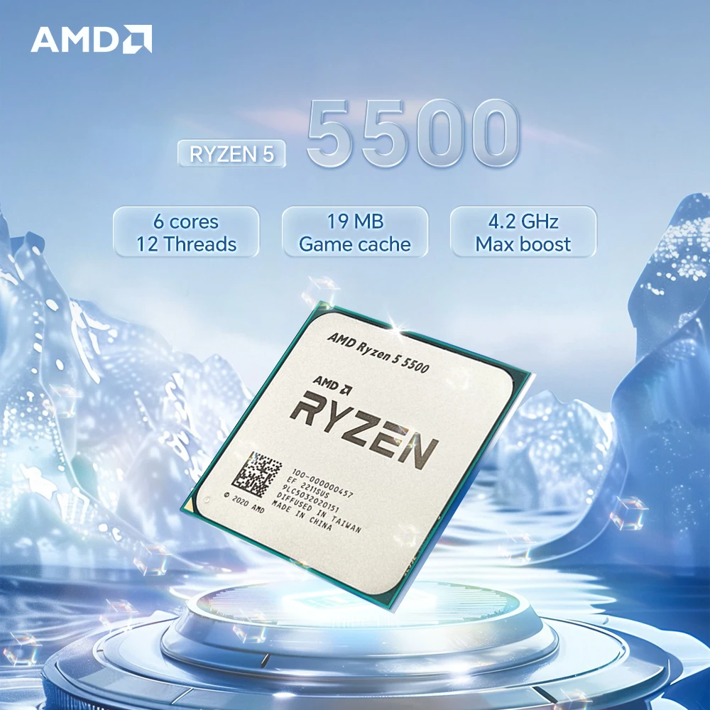 Amd Ryzen 5 5500 3.… - image