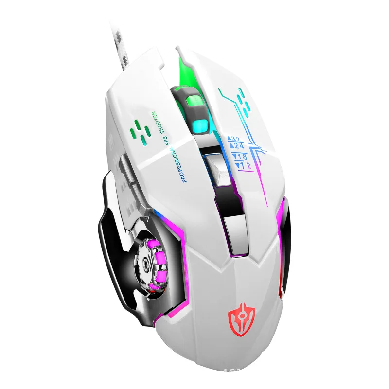 High quality Wired USB LED esports mouse game for Office Laptop Computer Notebook