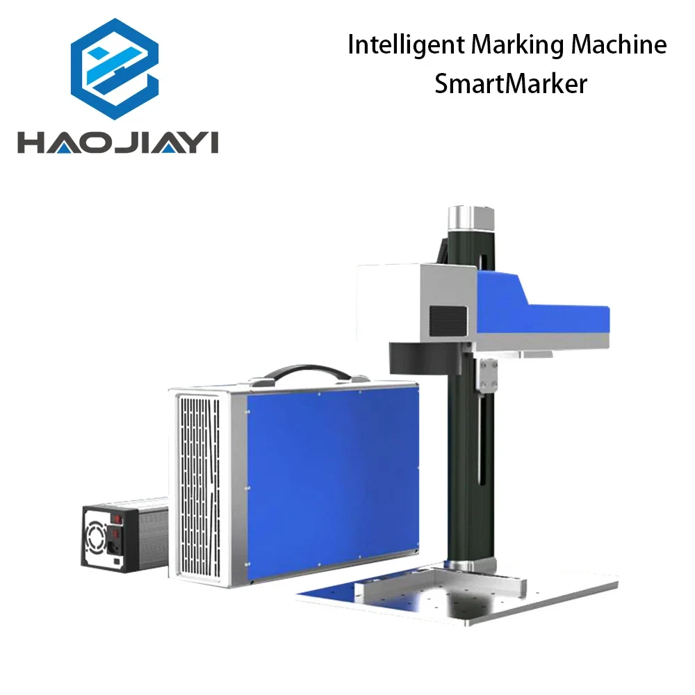 

HAOJIAYI 20-30W Fiber Laser Intelligent Marking Machine SmartMarker for Marking Metal Stainless Steel