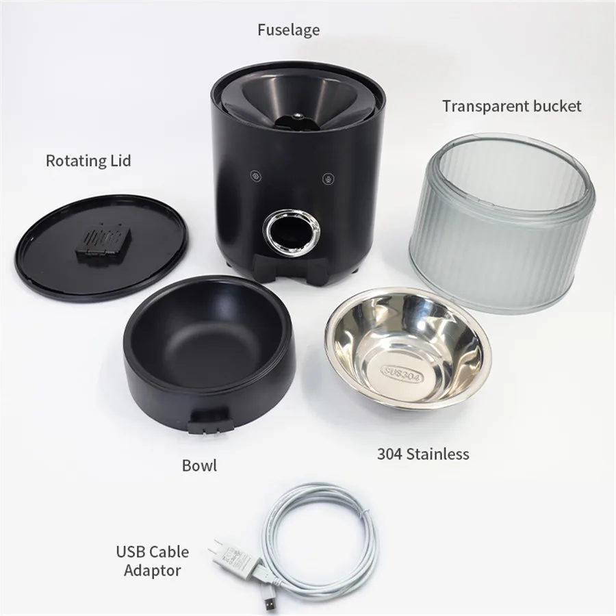 M80 4L Large Capacity Healthy Management Real Time Talk Regular Meal Timing Automatic Pet Feeder Smart Dog Cat Auto Dispenser