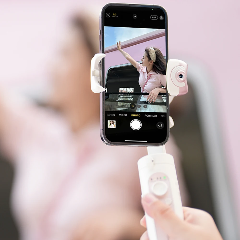 Hohem iSteady V2s smartphone gimbal stabilizer, smart follow-up, gesture recognition, live broadcast bracket