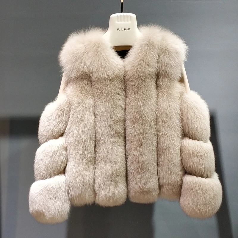 Harppihop-Manteau en Fourrure Épaisse pour Femme, Gilet en Vraie Fourrure de Torche, Gilet d'Hiver, Gilet de Haute Qualité, Nouveauté