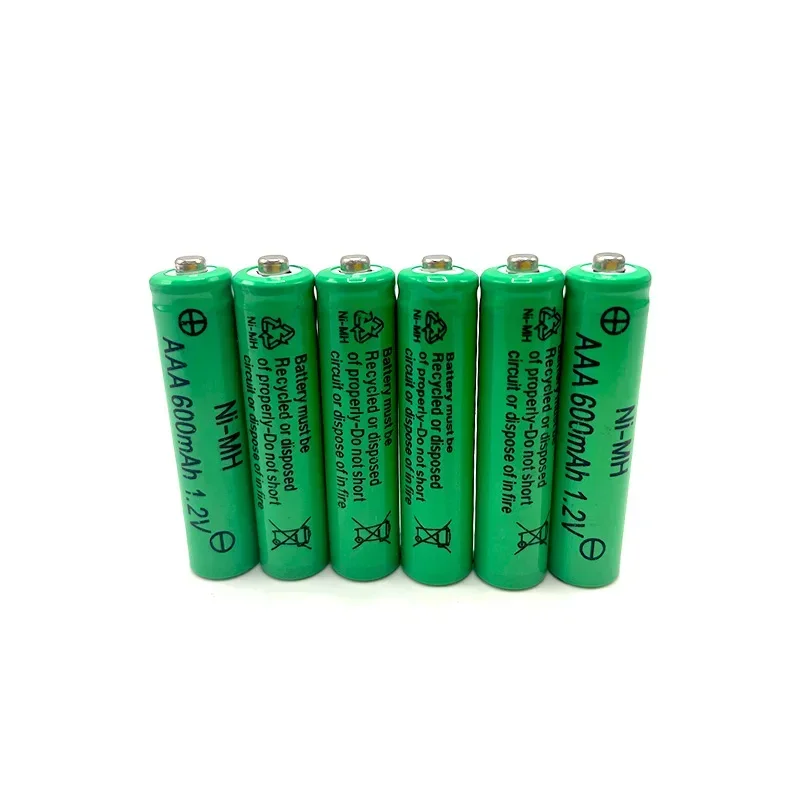 New AA 1.2V600mAh NI-MH Rechargeable Battery Support Multiple Devices for Electric Shaver Camera Game Console Flashlight MP3 MP4