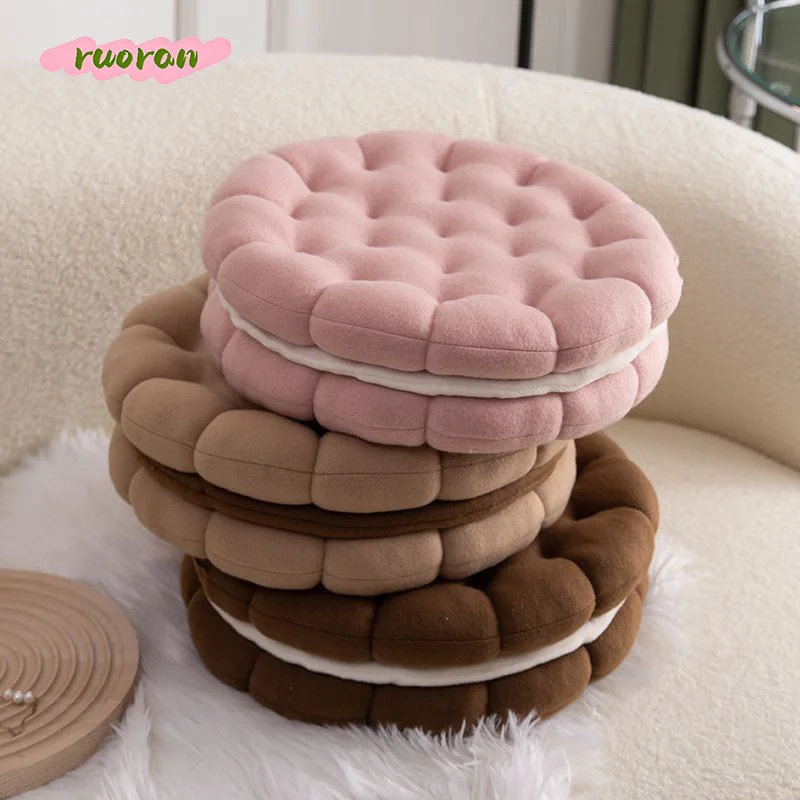 

Cookie Sandwich Seat Cushion Thick Chair Pad for Office Floor Sitting Lazy Pillow All Season Gift for Women
