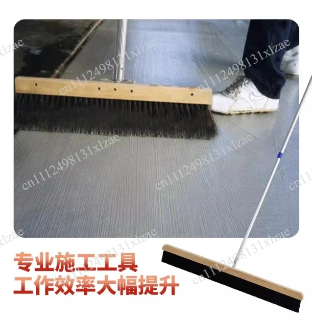 Bridge Deck Concrete Carving Broom - High Quality Anti-Skid Finishing Brush for Pavement Decoration