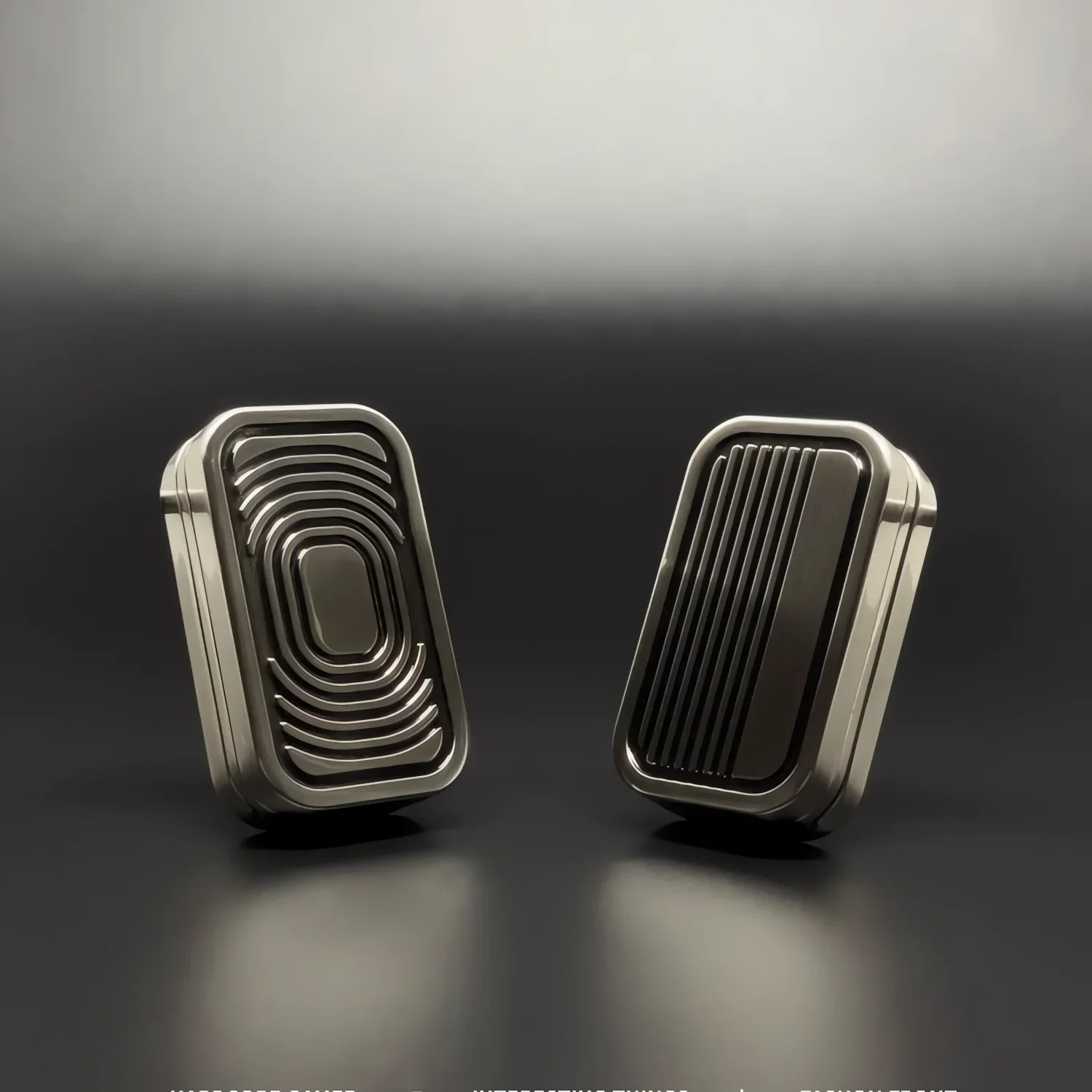 Potrójny Magnetyczny Suwak Antystresowy w Kształcie Aparatu, Metalowy Suwak do Naciskania na ADHD, Zabawka Antystresowa na Stres i Lęk