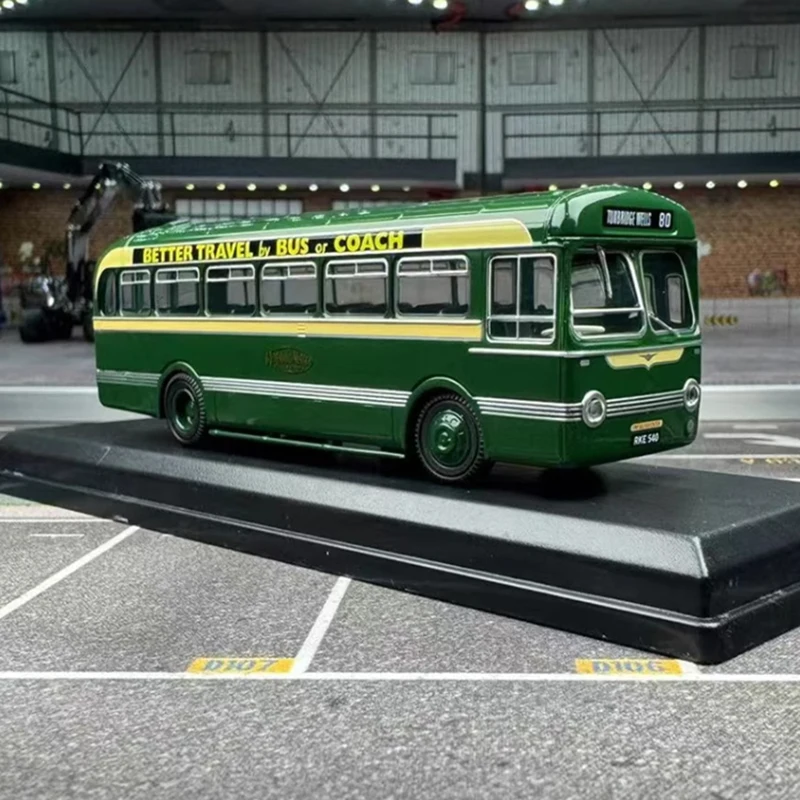 OXFORD Diecast 1:76 Scale Saro Bus Alloy Car Model Finished Product Simulation Toy Collection Gift Static Model Display