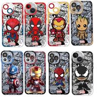 Marvel Spider Man Groot Case for Huawei Honor 90 Lite X9A 5G X9B X8B X7B Y9 Prime 2019 Nova 5T 3i 7 9 SE P40 Lite P30 Pro Cover