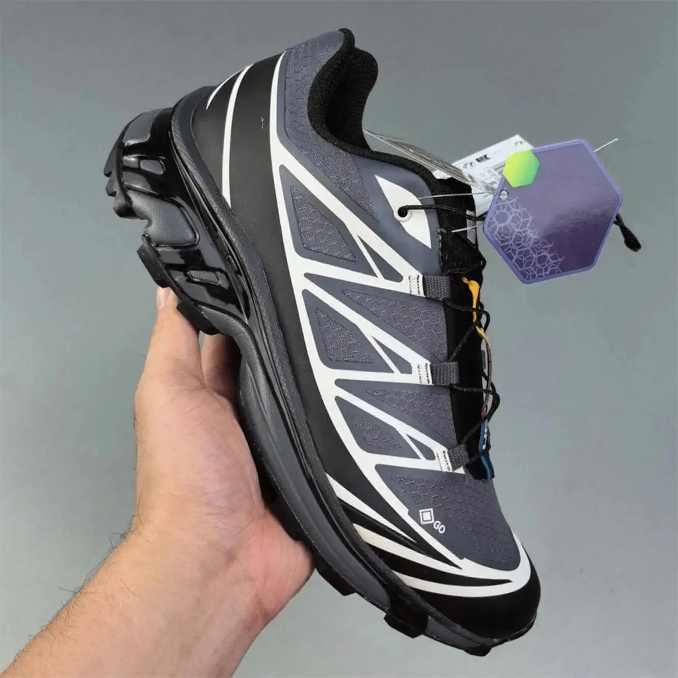 Chaussures de course sur sentier antidérapantes pour hommes et femmes, chaussures de sport respirant