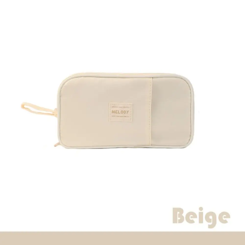 Брядостойкая двусторонняя сумка для ручек, легкая большая вместительная сумка для хранения канцелярских принадлежностей, холщовая ручная сумка-органайзер для ручек, подарок