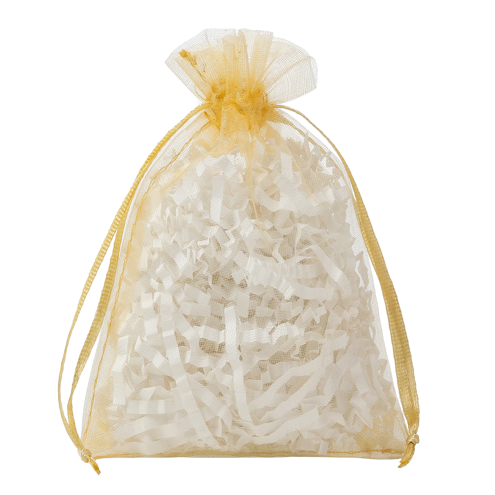100PCS Premium Quality Sheer Mesh Gift Bags