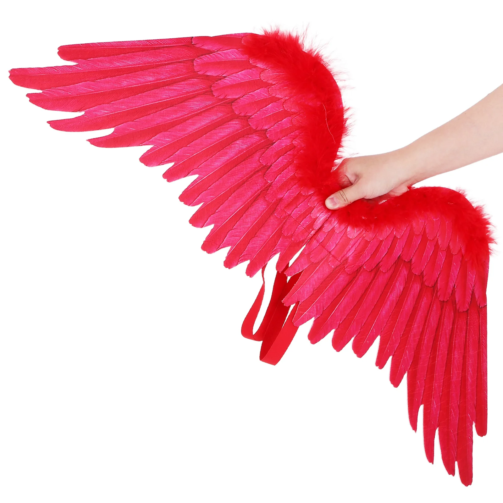 

1pc Large Angel Prop Lightweight Costume Accessory For Halloween Christmas Cosplay Party Performance Fairy Wing Decorative