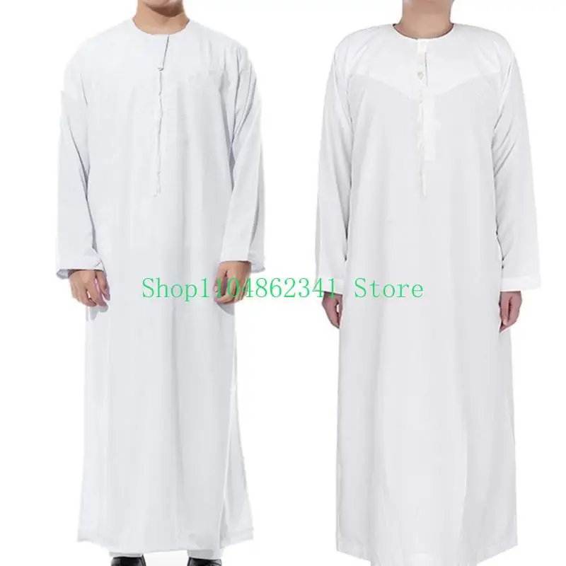 5asd man saudita arabe caftans medio Oriente jubba thobe musulmani abiti musulmani