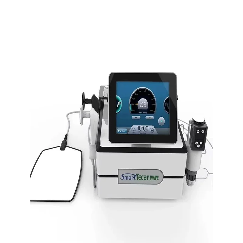 

Tecar ED Shock Wave Therapy Device 448 kHz Monopolar Radiofrequency Diathermy Inflammation Massage Physio Equipment Smart