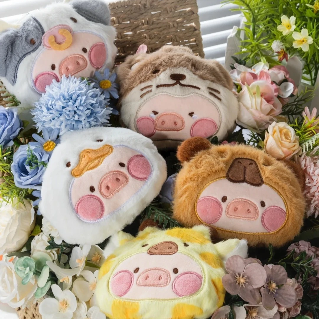 

Lulu Pig Animal Party плюшевый кошелек для монет серии слепая коробка загадочная коробка для хранения кошелек кулон брелок коллекция девушка подарок-сюрприз