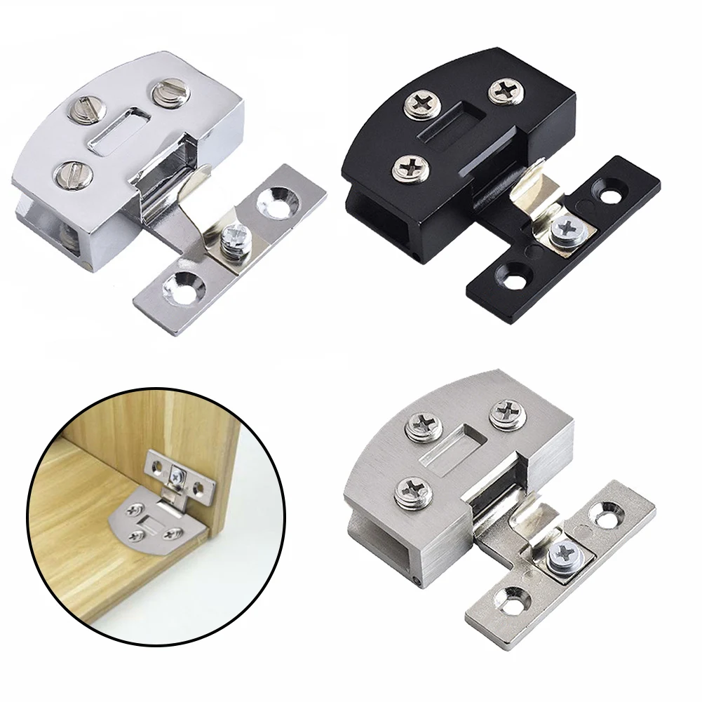 1PC Bathroom Shower Glass Door Hinges Cabinet Cupboard Hardware Clamp Furniture Hardware Accessories