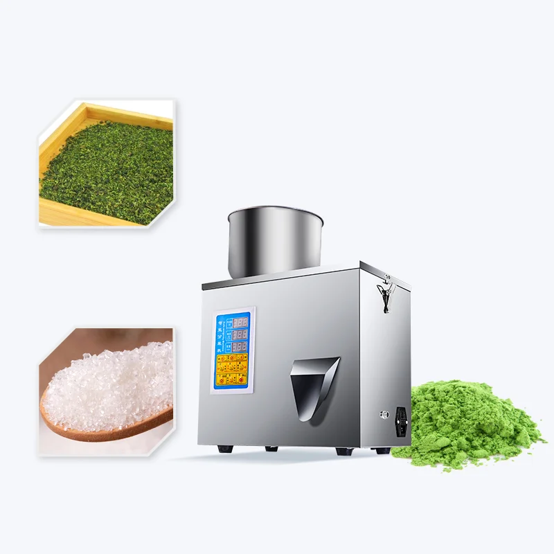 Household Tea Packing Machine Powder Granule Filling Machine Commercial  Small Weighing Machine