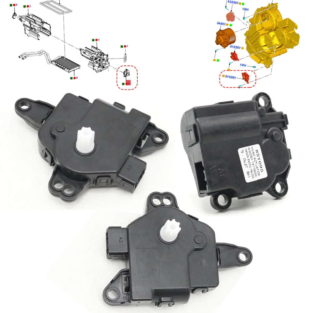 

Для Mazda BT50 UP-UR Для Ford Everest U375 Ranger TKE Смесь кондиционера Управление дверью Воздушная заслонка Нагреватель Температурный демпфер Мотор Привод