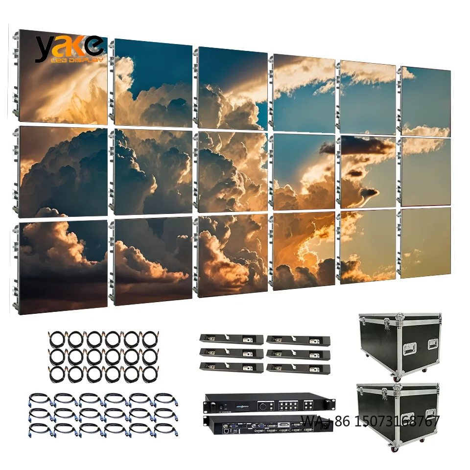 

YAKE Wedding LED Wall Outdoor P2.9 LED Display for Concert Display Supplier High BrightnessD Display
