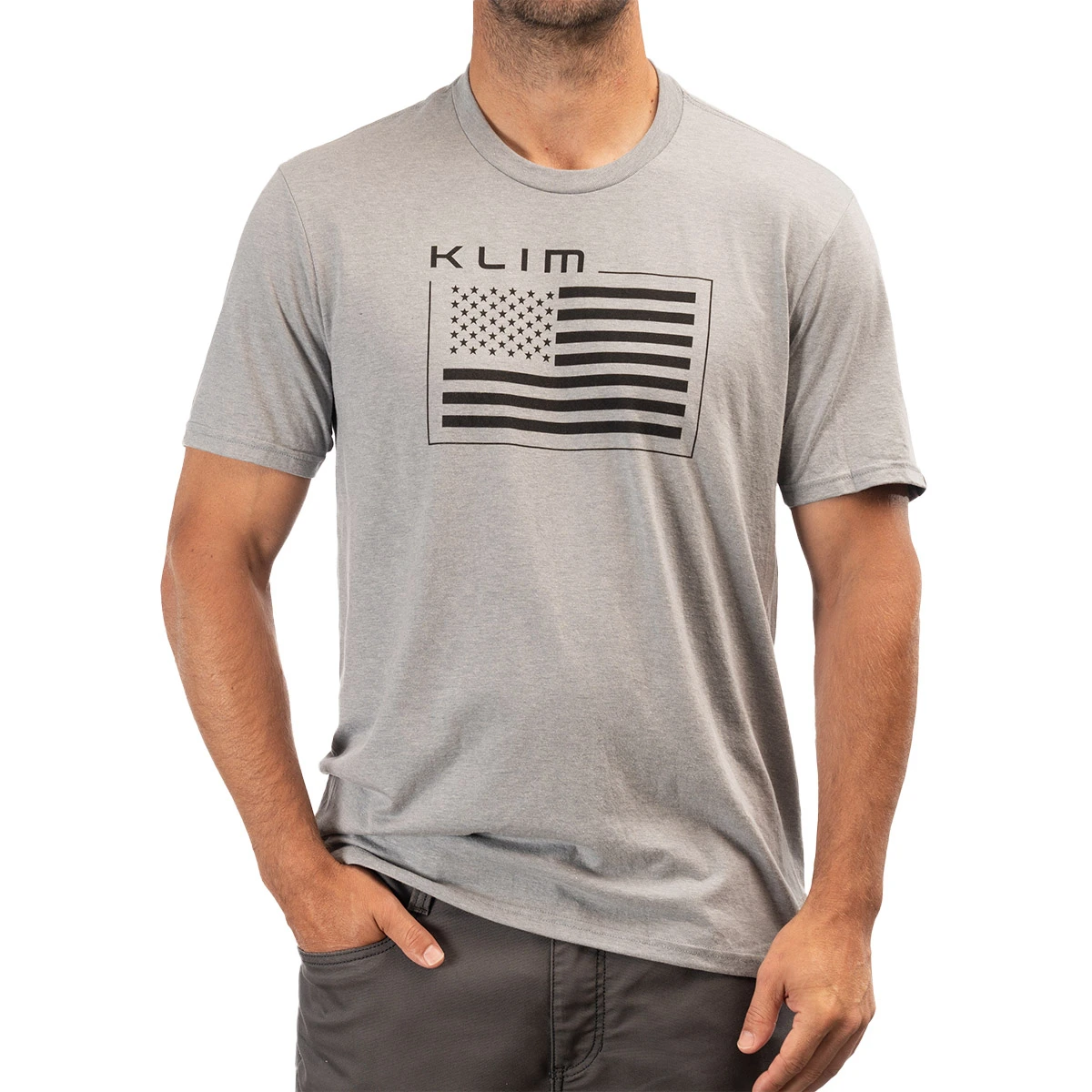Klim Patriot Klim Flag Tri-Blend T-Shirt High-end Luxury Unisex Style Both of Men and Women