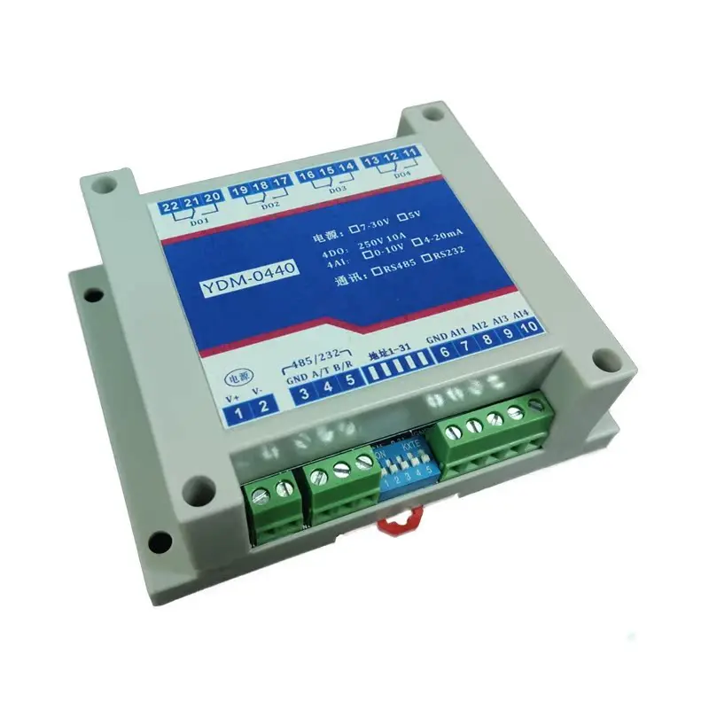 

0440 Switch Relay Output 485/232 Analog Acquisition 4-20mA Current 0-10V Voltage Expansion