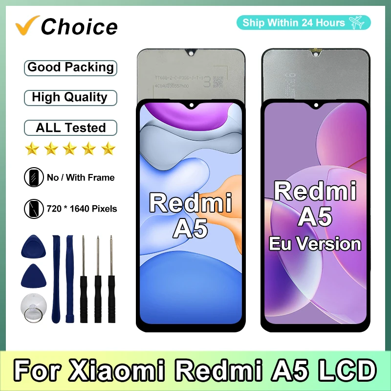 LCD für Xiaomi Redmi A5 EU-Version LCD-Touchscreen-Digitizer-Baugruppe für Redmi A5 25028RN03I 25028RN03Y Display-Ersatz