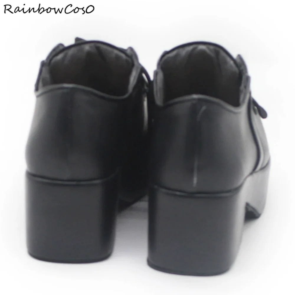 Luca Ikaruga Ikaruga Ruka THE IDOLM@STER COLORI LUCIDI Scarpe Cosplay Stivali Gioco Anime Halloween Natale RainbowCos0 W4663