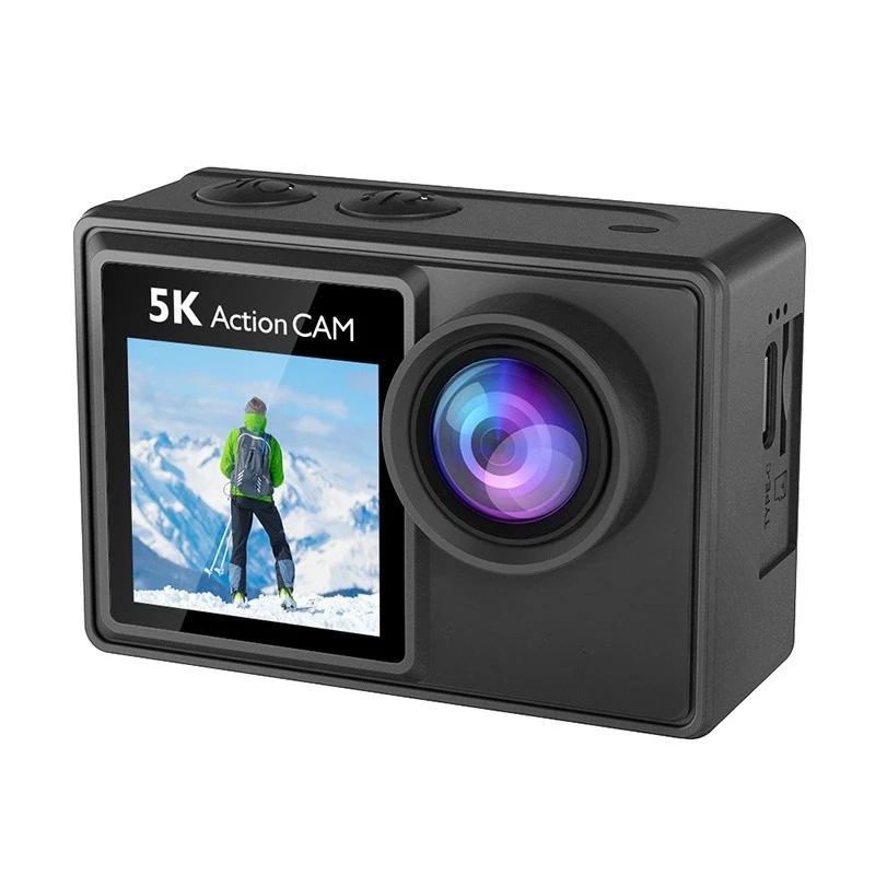 

Action camera 4k riding anti-shake helmet fishing diving high definition camera