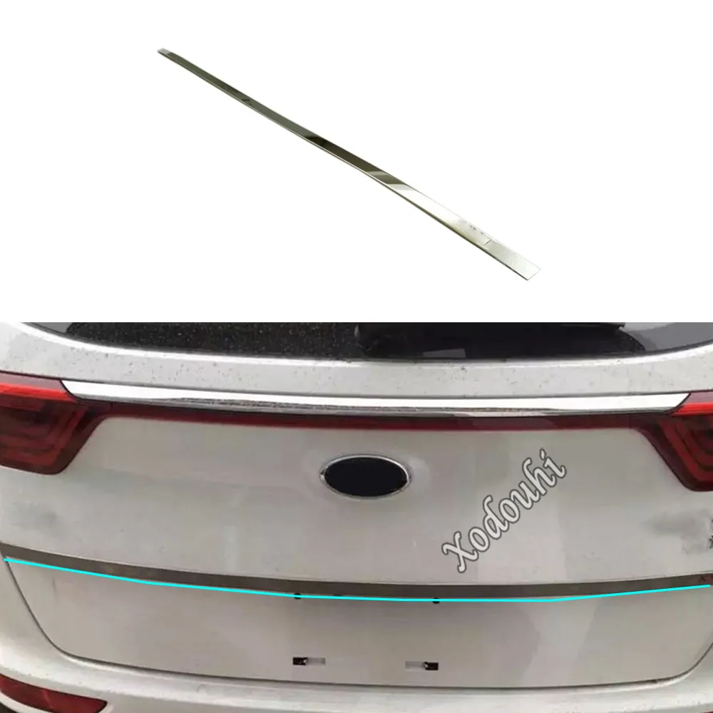 

Rear Back Door License Tailgate Bumper Frame Plate Trim Trunk Hood For Kia Sportage KX5 2016 2017 2018