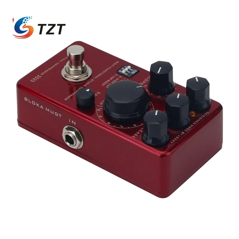 TZT-Universal CPB دواسة ضاغط بصري ، ضاغط استوديو متعدد الوظائف للغيتار الكهربائي والباس