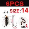 6 piezas talla 14