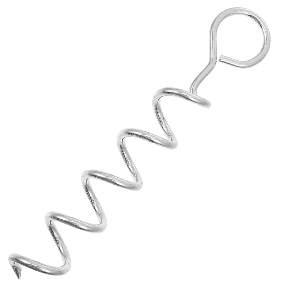 Dog Spiral Stake Dog Tie Out Dog Ground Stake Dog Leash Stake Reusable Spiral Stake dog tie out stake
