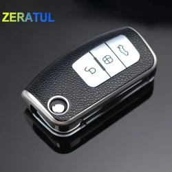 For Ford Fiesta Focus 2 Ecosport Kuga Escape Falcon B-Max C-Max Eco Sport Galaxy TPU Leather Car Key Case Cover Shell Fob Holder