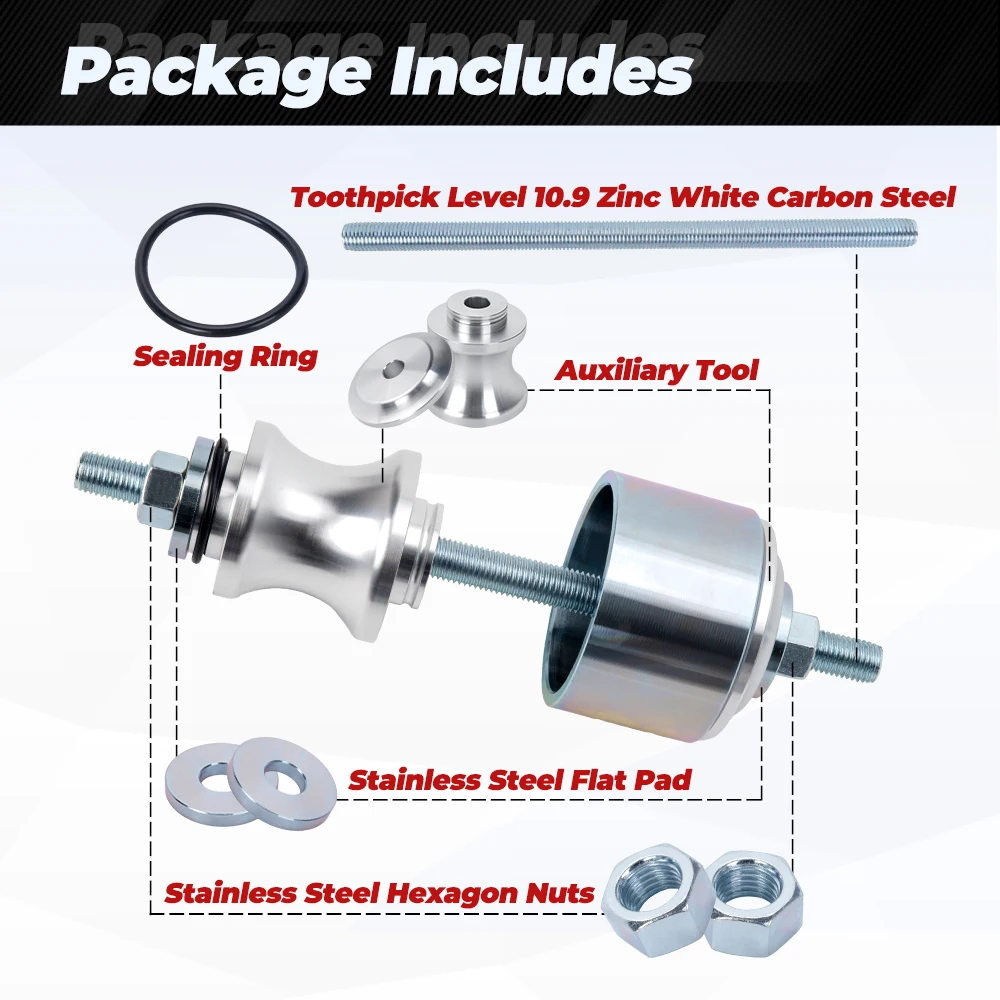 أداة إزالة محمل العجلة البارتو مناسبة لمحامل العجلات 40 أو 44 ملم بولاريس RZR جنرال رينجر سبورتسمان OT007 #2