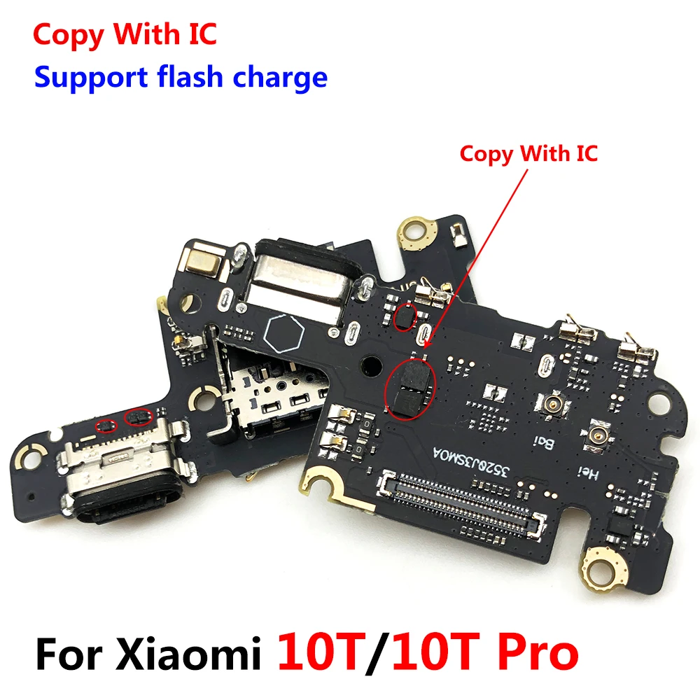 For Xiaomi Mi 10T / Mi 10T Pro Charger Board Flex USB Port Connector Dock Charging Flex Cable