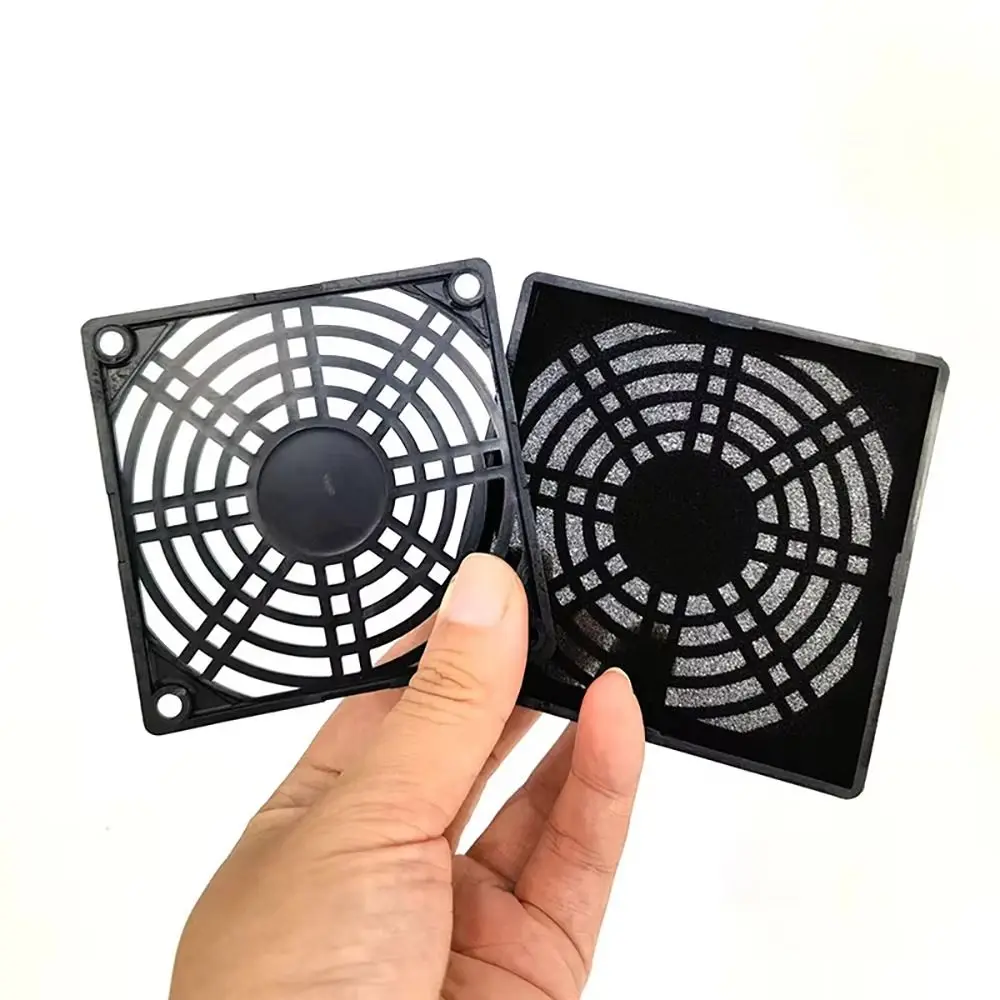 4Pcs Guard Grill Protector PC Computer Fan Filter Cleaning Case ABS Case Fan Dust Filter 40/50/60/80/90/120mm 3in1